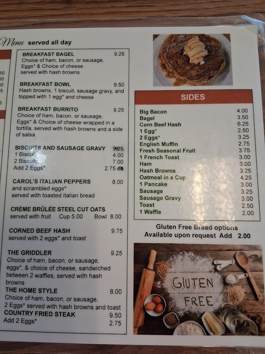 Menu Griddle's Cafe-3